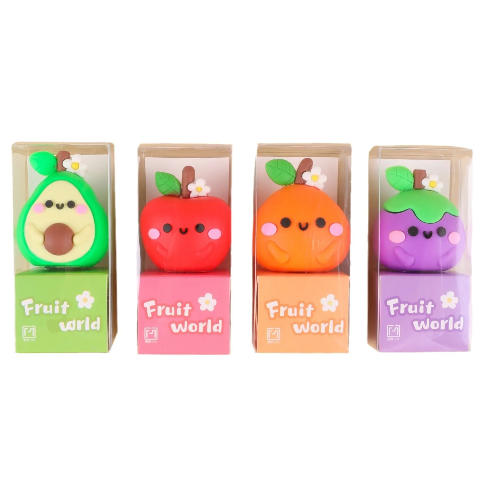 초등학생을 위한 귀여운 과일 모양 연필깎이, 연필을 깎는 재미, 휴대용 학습 및 사무용품