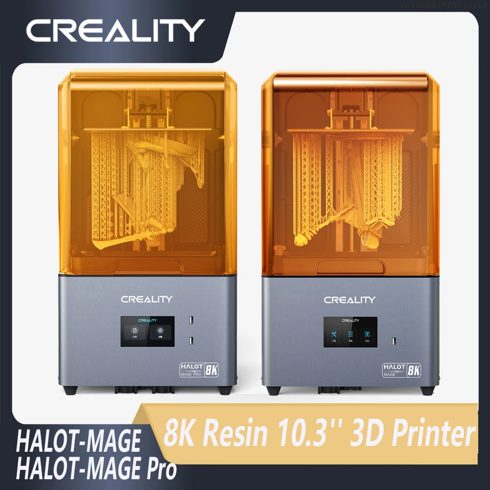 Creality HALOT MAGE Pro/MAGE Resin 3D Printer (CL103)170mm/h Hyper-Speed 8K  Resin Printing 10.3 LCD Screen Large Build Volume - AliExpress