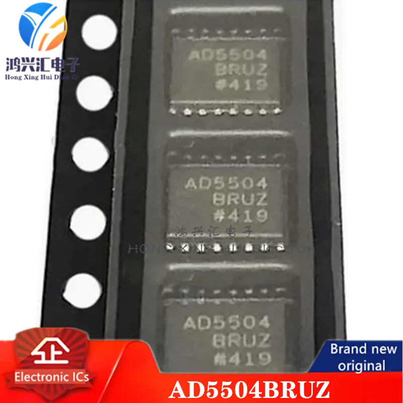 

New/Original AD5504BRUZ DAC 4-CH Resistor-String 12-bit 16-Pin TSSOP Tube