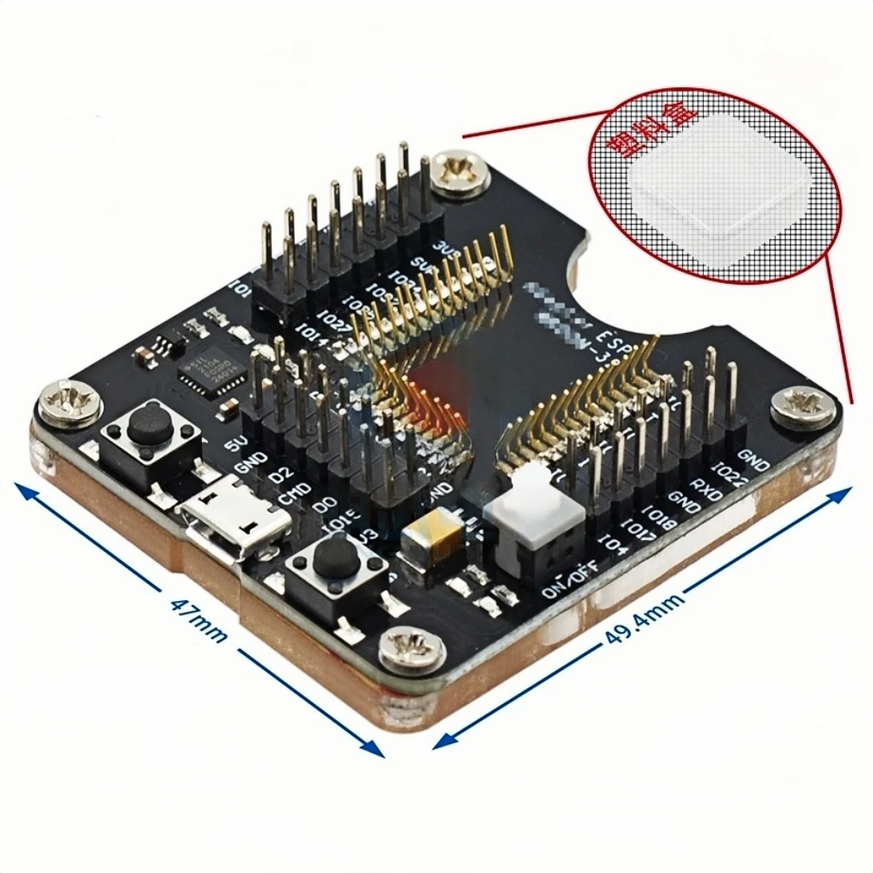 บอร์ดพัฒนา ESP32 ชุดโปรแกรมเมอร์สำหรับ IoT