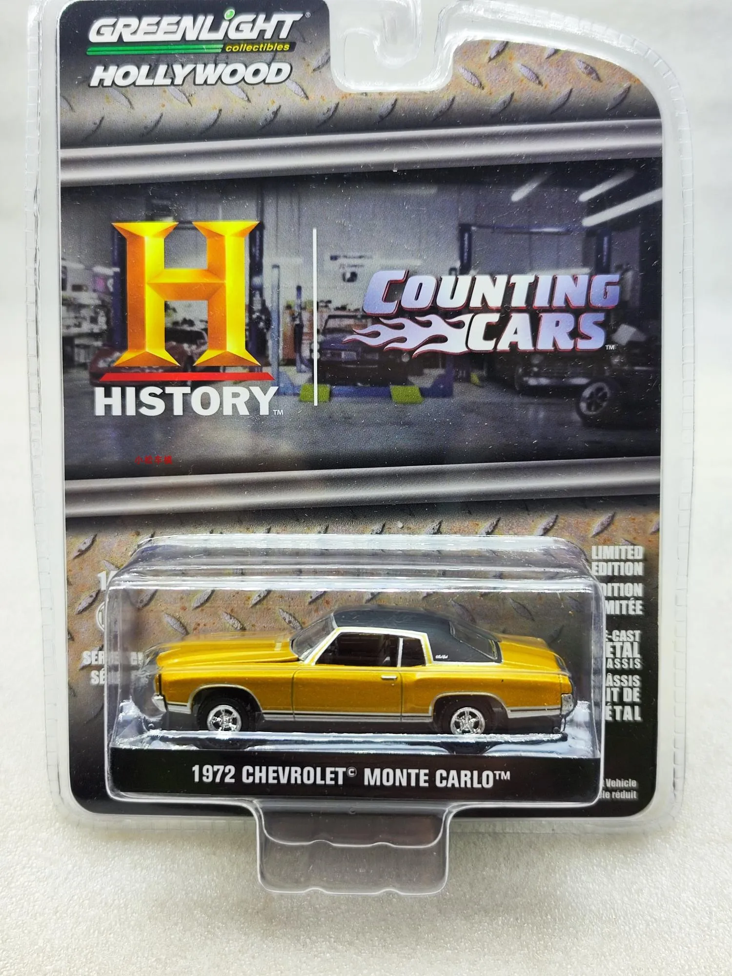 

1: 64 Hollywood Collection 35- Counting Cars -1972 Chevrolet Monte Collection of car models
