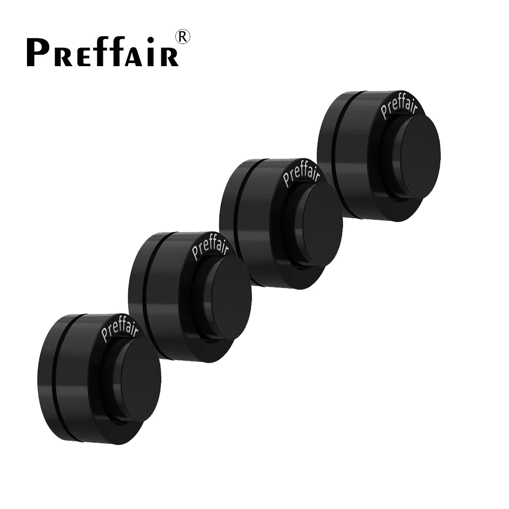 4 stücke High-End-Hifi-Lautsprecher-Ständer mit Stahl perlen Rolling Anti-Stoßdämpfer Fuß Pad Verstärker Lautsprecher Basis