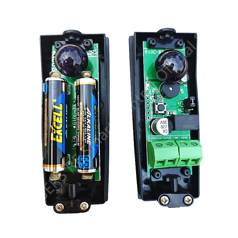 Universal ac Dc12v24v Aaa Bateria sem Fio Automático Porta Fotocélula Sensor Feixe