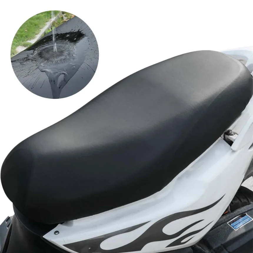 

Motorcycle Seat Cover Waterproof Dustproof Rainproof Sunscreen Motorbike Scooter Cushion Seat Cover Protector Accessories 1pc