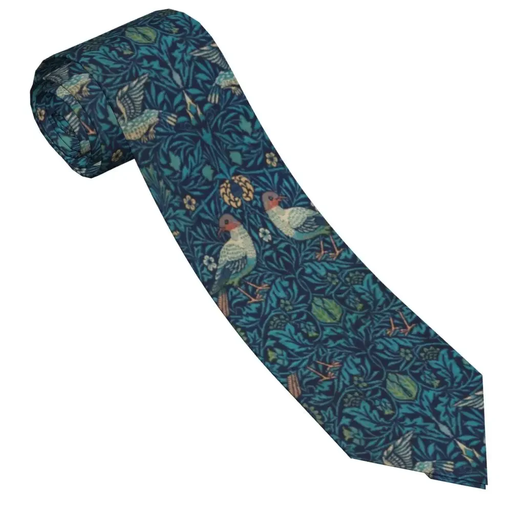 

Bird By William Morris Neckties Unisex Polyester 8 cm Neck Ties for Men Skinny Classic Accessories Office