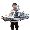 1560pcs Model Warships Building Blocks Construction Navy Battleship Army Boat Aircraft Bricks Toys for Children Gift 1