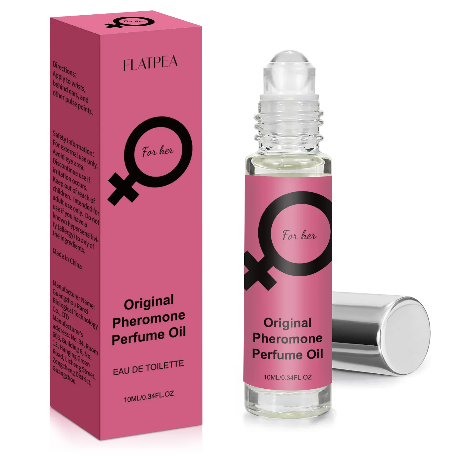 Profumo seducente ai feromoni dell'uomo per attirare la donna Fragranza affascinante Donne che flirtano Incontri Profumo Spray per il corpo a lunga durata