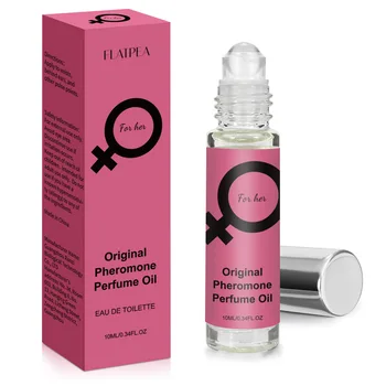 Profumo seducente ai feromoni dell'uomo per attirare la donna Fragranza affascinante Donne che flirtano Incontri Profumo Spray per il corpo a lunga durata
