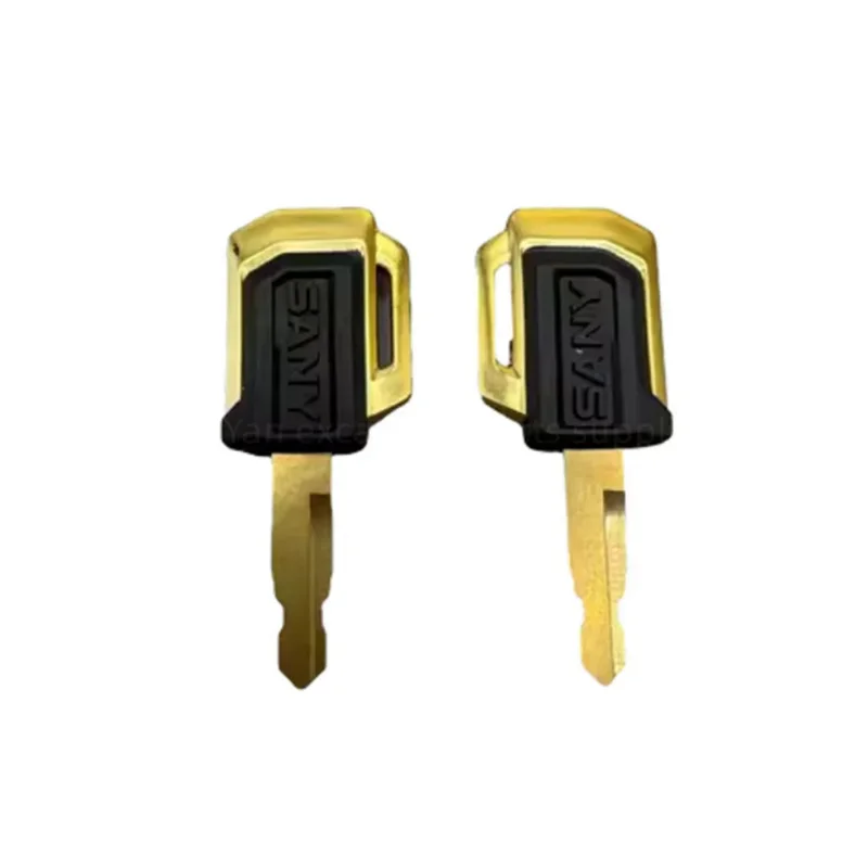 Ignition Start Key For SANY Excavator SY16/35/55C/60/65/75/135/155/215/235/285/365 1 piece