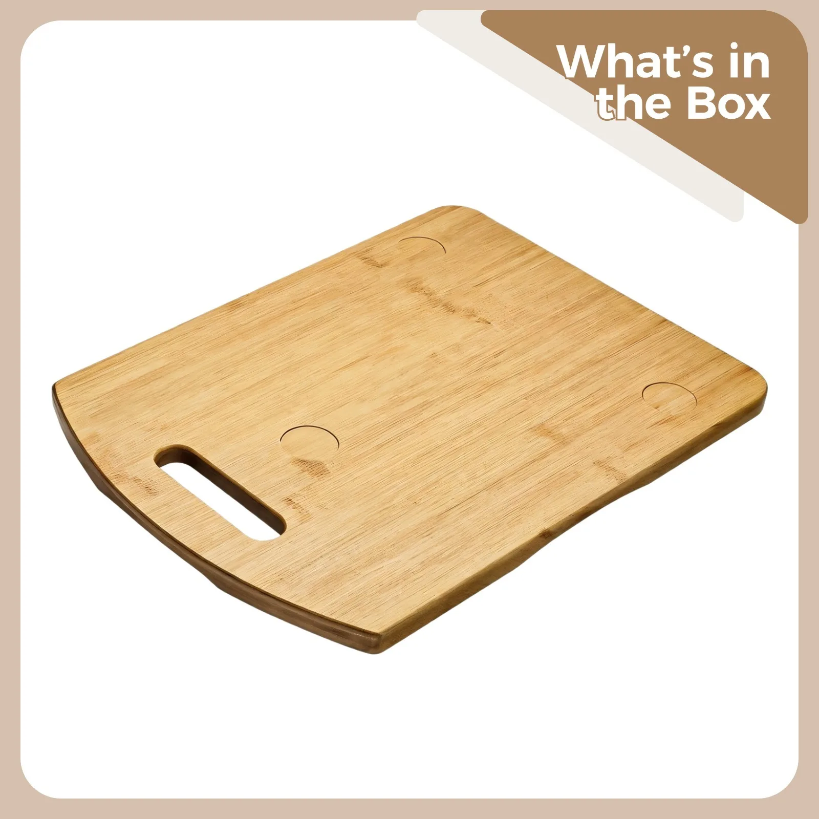 Wooden Sliding Board For Thermomix TM5 TM6 Wood Kitchen Appliance Tray Stable Wood Thermomix Accessories 15.6 X 11.2 X 1.1in