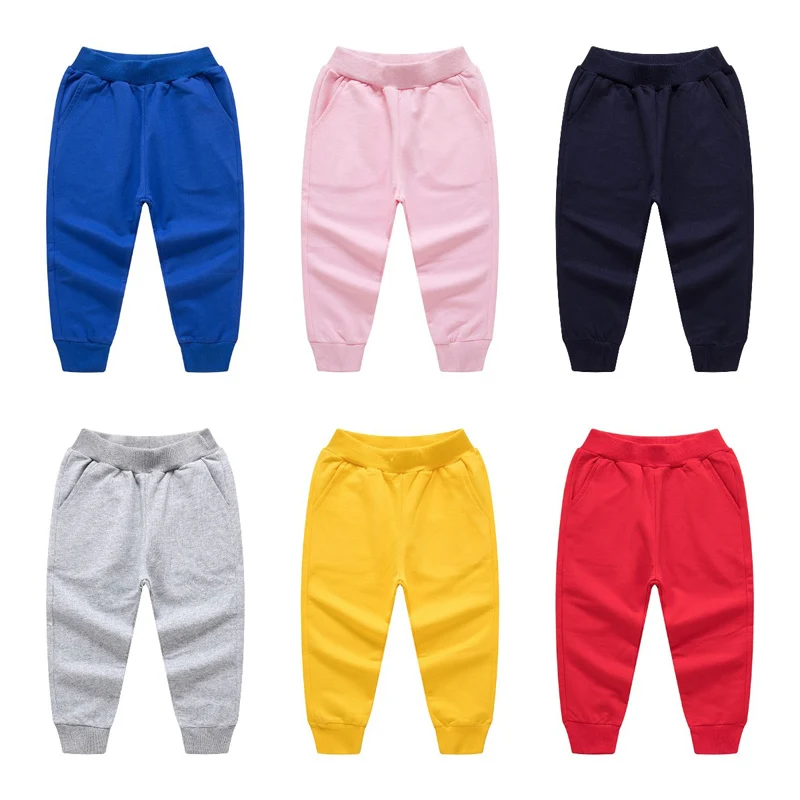 Hot Children's Clothing Jogging Enfant Garcon Pants Girl Boys Cartoon  Cotton Sports Trousers Spring Active Sweatpants For 2-12Y - AliExpress