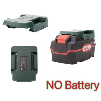 NUOVO Power Bank portatile per adattatore batteria agli ioni di litio Lidl Parkside X20V con interfaccia USB e Type-C per ricarica rapida (SENZA batteria)