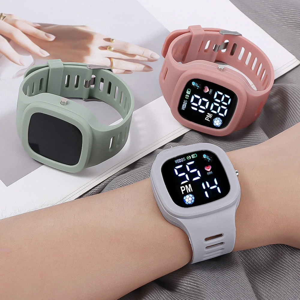 

Sdotter Fashion Children Watch Boys Girls LED Digital Kids Watches Electronic Sports Waterproof Students Silicone Wristwatch rel