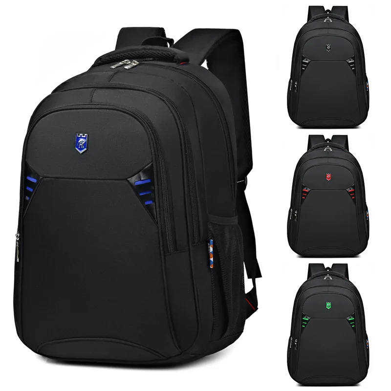 

CEAVNILarge Capacity Leisure Business Backpack Multi-Functional School Bag Simple Travel Computer Bag Oxford cloth for Men Women