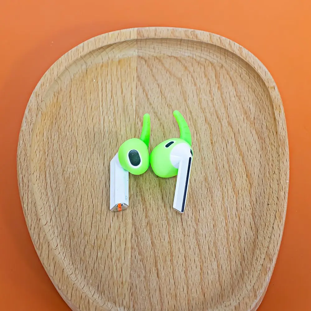 Premium Silicone Earbuds Cover Set with Ear Wings Hooks - 5 Pairs