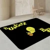 Looney Tunes T-Tweety Bird Hallway Carpet Washable Non-Slip Living Room Sofa Chairs Area Mat Kitchen Doormat Area Rug 4
