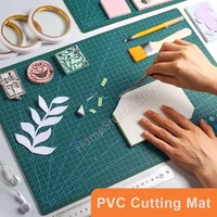 A4/A5 Durable PVC Cutting Mat Board DIY Self-healing Cutting Board Art Paper Leather Cutting Engraving Cut Pad Sewing Craft Base 1