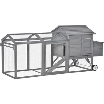 96.5" Chicken Coop 1