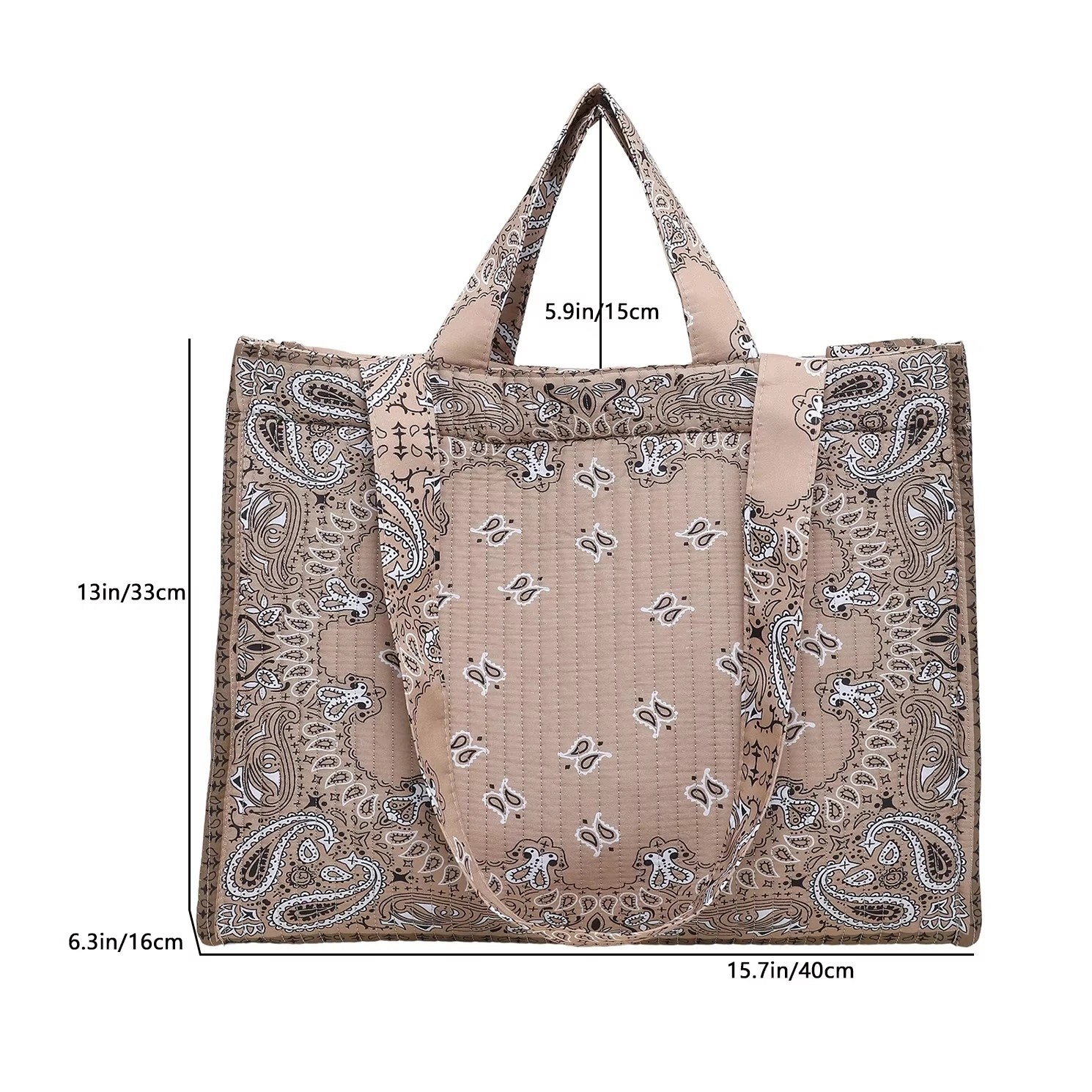 Spedizione gratuita Nuova Borsa a Tracolla Jacquard Ricamata da Donna, Borsa di Lusso Firmata per Signore, Borsa a Tracolla Bohemien di Grande Capacità - immagine 4