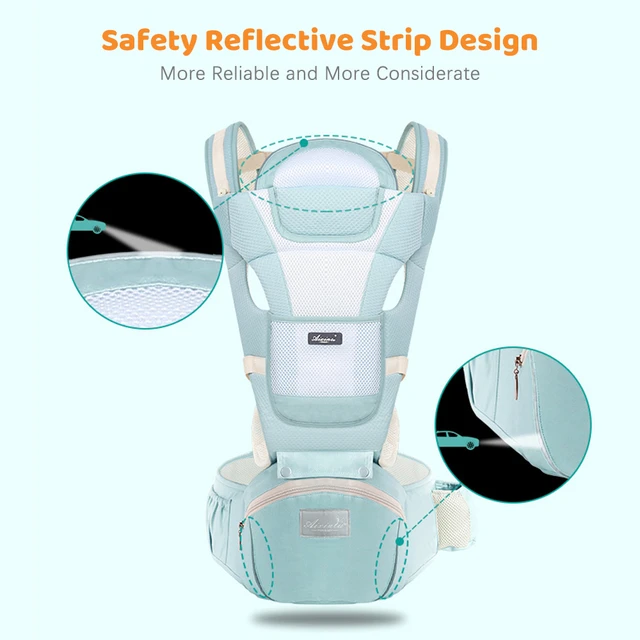 Porte-bébé ergonomique pour enfants de 0 à 36 mois, siège de hanche,  tabouret de taille multifonctionnel, porte-bébé respirant pour nouveau-né -  AliExpress