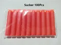 100 Pcs Red sucker