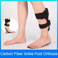Carbon Fiber Ankle Foot Orthosis AFO Foot Drop Brace for Walking With Shoe or Sleeping Ankle Foot Orthosis Support Brace 1