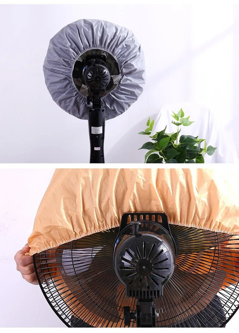 1pcs Cute Cartoon Floor Electric Fan Dust Cover Fan Cover all-inclusive Round Electric Protective Anti-pollution Panda