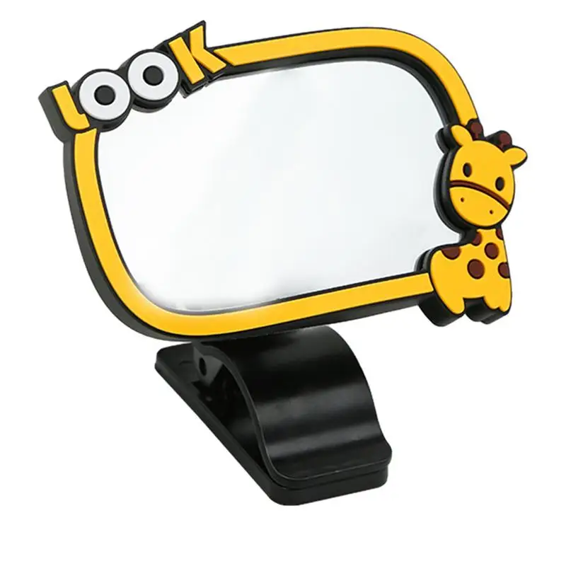 

Car Rearview Mirror Adjustable Kids Safety Auxiliary Monitor Universal Baby Observation Glass Headrest Mount Auto Accessories