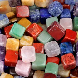Natural Colorful Crystal Stone Small Polished Ornaments Accessory (Random color)