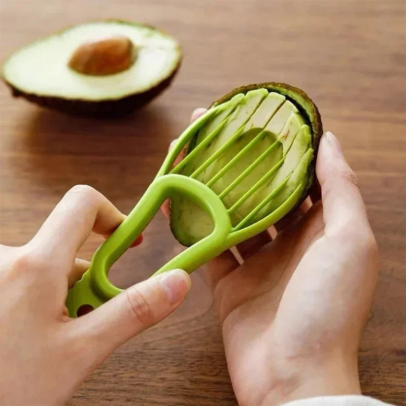 창의적인 아보카도 커터 시어 코어 버터 피타야 키위 필러 슬라이서, 바나나 절단 특수 칼, 주방 야채 과일 도구