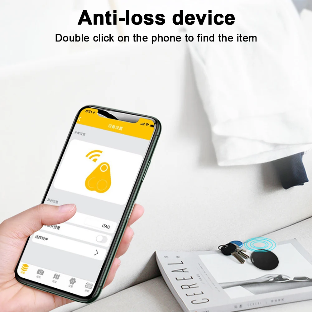 Wireless Mini GPS Tracker Anti-lost Alarm Key Child Bag Wallet Finder Bluetooth APP GPS Locator Smart Tag For iPhone For Android gps tracker bluetooth tracker gps locator bluetooth gps tracker anti lost alarm key finder anti lost tracker wallet tracker bluetooth finder
