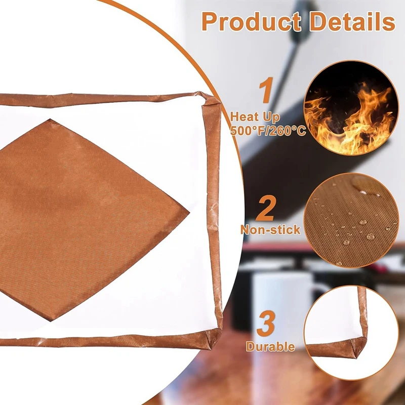 Heat Press Cover 2 Pcs 16 X 20 Inch Wrap Cover for Heat Press Wrap Cover Heat Resistant Reusable Press