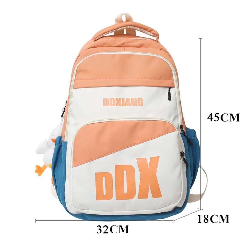 Women Rucksack Fashion Waterproof Girls Bookbag Nylon Boys Backpack High School Schoolbag College Laptop Mochila Men