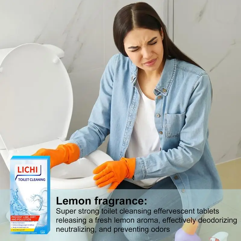 Toilet Bowl Cleaner Effervescent Bathroom Air Fresheners Effervescent Bathroom Toilet Deodorizer Tablets Cleaners For