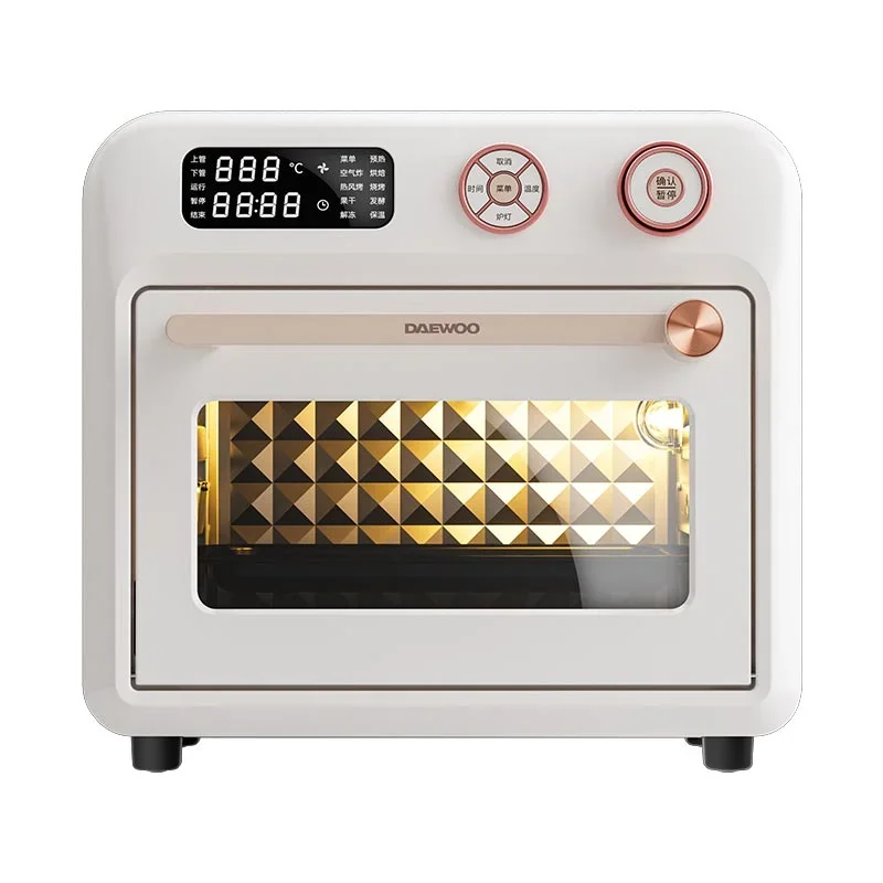Daewoo Visible Air Fryer New Home Multifunctional 18L Capacity Intelligent Oil Free Fryer Oven and Roaster All In One Freidora