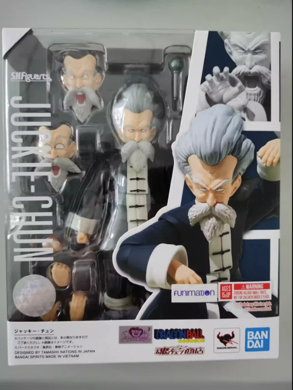 Stock 100% Original Bandai Jackie Chun S.H.Figuarts Dragon Ball