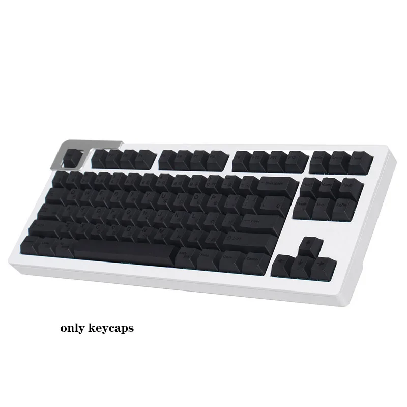 teclas gmk clones dark keycaps minimall preto pbt corante sub keycap cereja perfil para teclado mecânico layouts