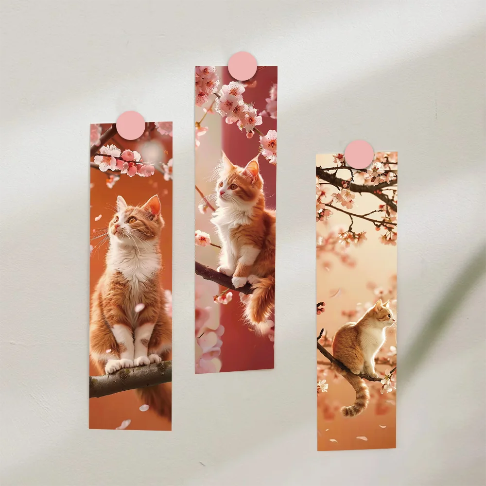 Palace Museum and Cat Bookmarks 30pcs for Reading Student Supplies Gift