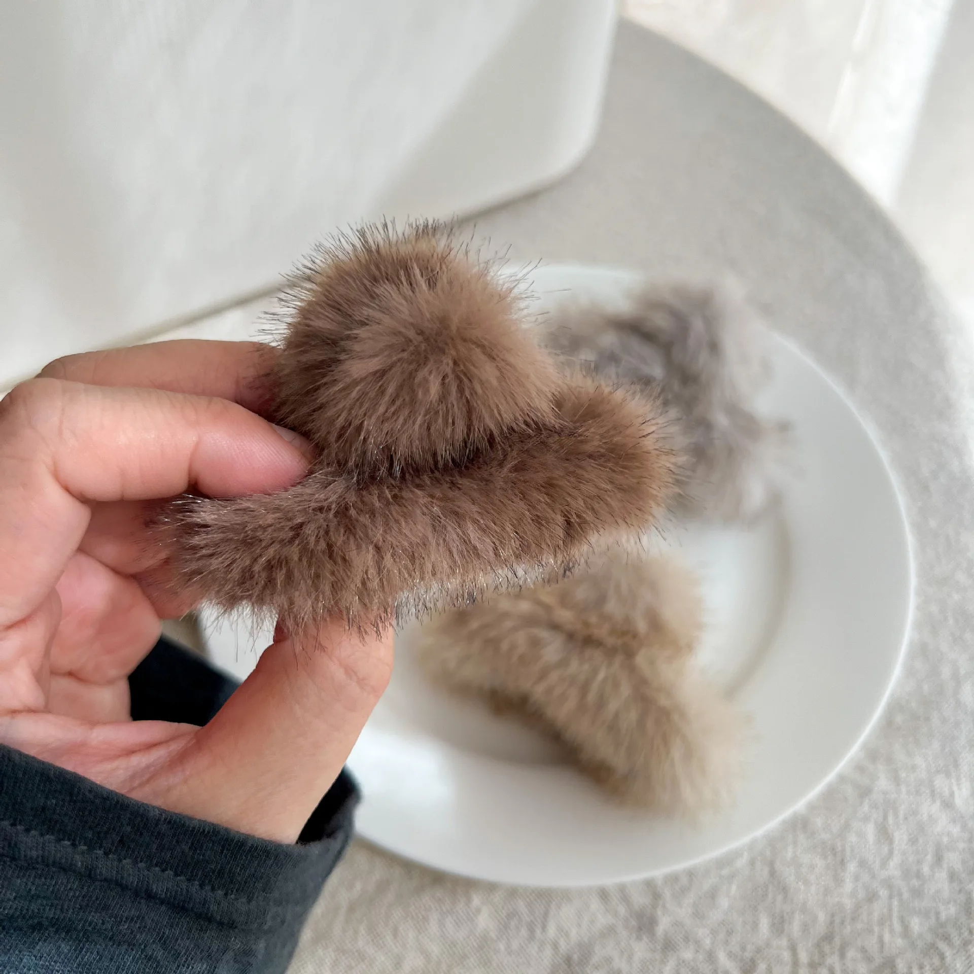 スーパーソフトイミテーションミンクファースモールクロー