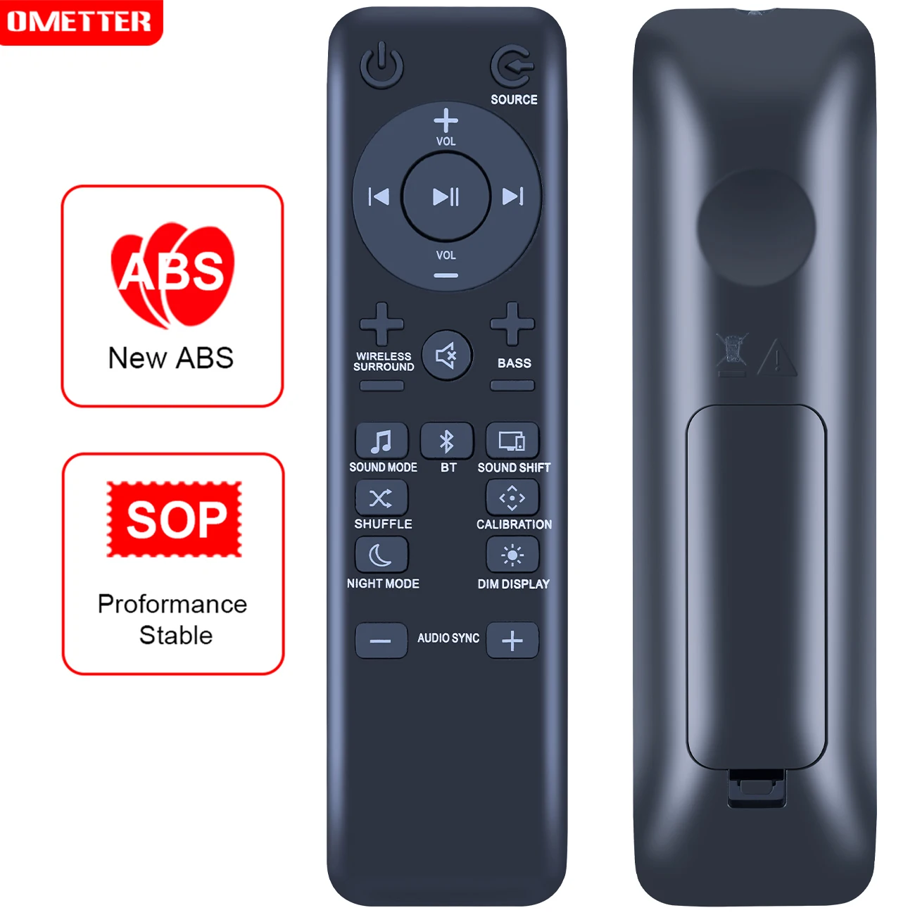 Telecomando Bar 5.1 Adatto Per Jbl 2.1 3.1 Bass Soundbar Wireless 4K Hd Sistema Di Altoparlanti Home Theater Echo Wall