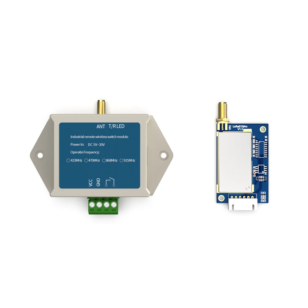 1SET SK200PRO 5km MESH Networking 100mW LoRa Wireless Switch Control RF Module | One Way dry contact Routing ON/OFF Relay module