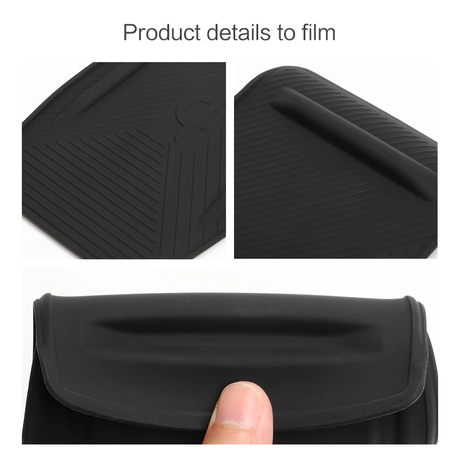 Wireless Charging Pad Silicone Anti Slip Pad Silicone Anti Skid Pad for BYD SEAGULL/BYD Dolphin Mini Anti-slip Mat Silicone Car Center Console Wireless Charger Pad Accessiories