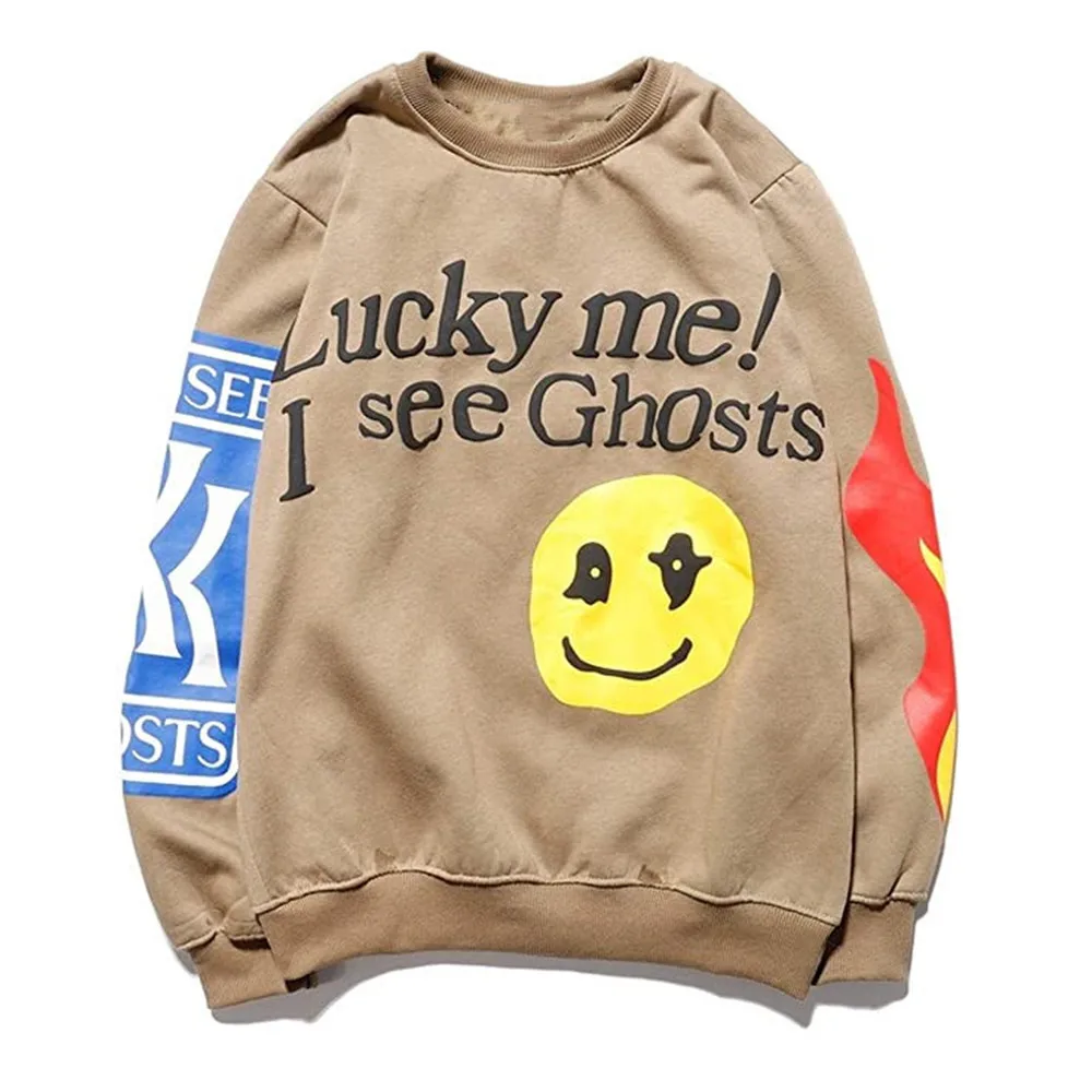 palm angels sweatshirt Graffiti Letter Foam Plus Velvet MAN SWEATSHIRT HOODI Harajuku Oversized Fleece MAN HOODI Hip Hop Stranger Things Hooded MWW371 cheap hoodies for men