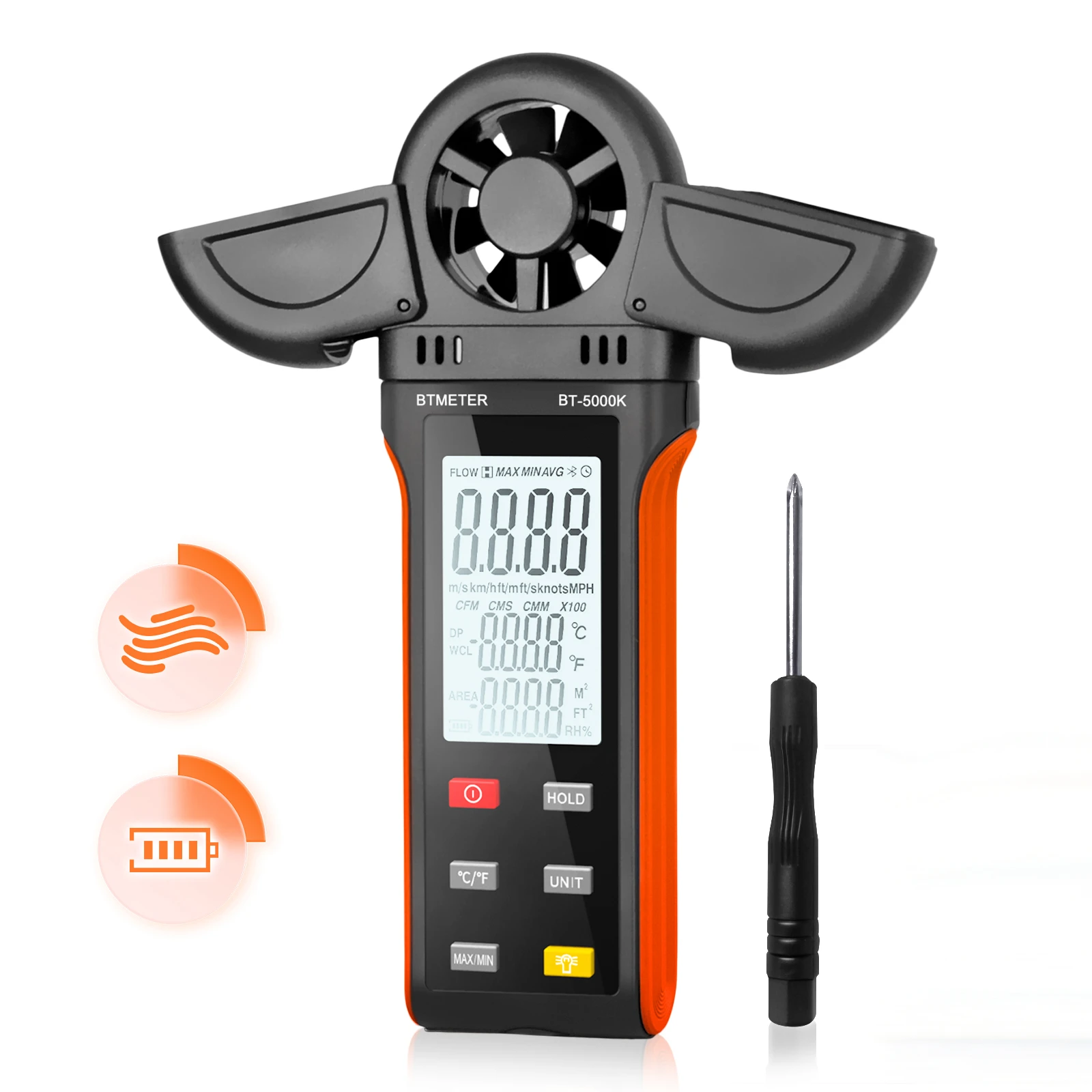 Carcasa Para Anemómetro - Protector Resistente Al Clima Para Sensor De Viento, Ideal Para Invernaderos Y Exteriores