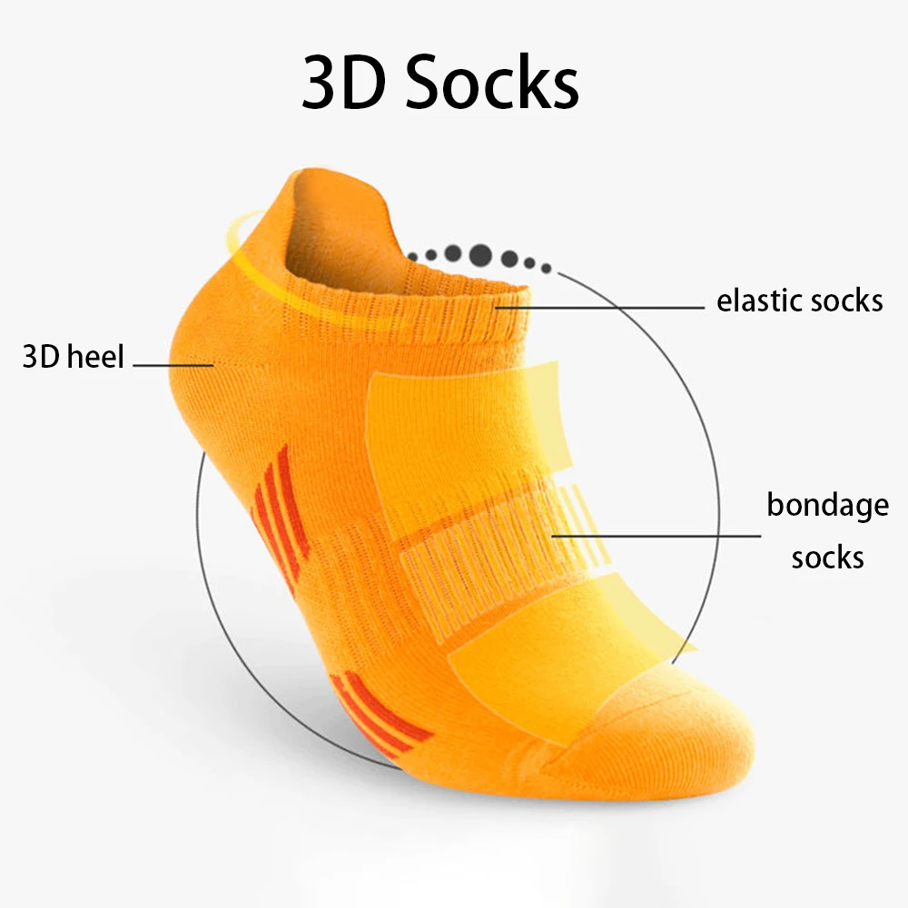 5Pairs Man Cotton Short Socks Solid Color Harajuku Breathable Comfortable Casual Male Fashions Soft Simple Fashions Sports Socks