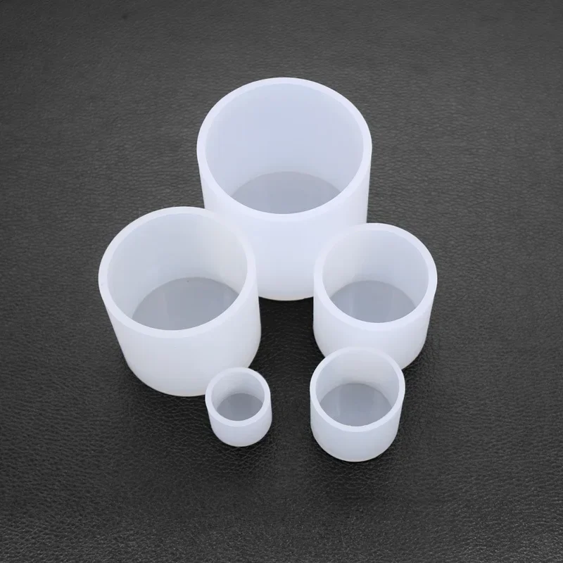 

Handmade Silicone Cylindrical Candle Mould Wax Modeling Small Craft Flower Planter Concrete Cement Clay Molds