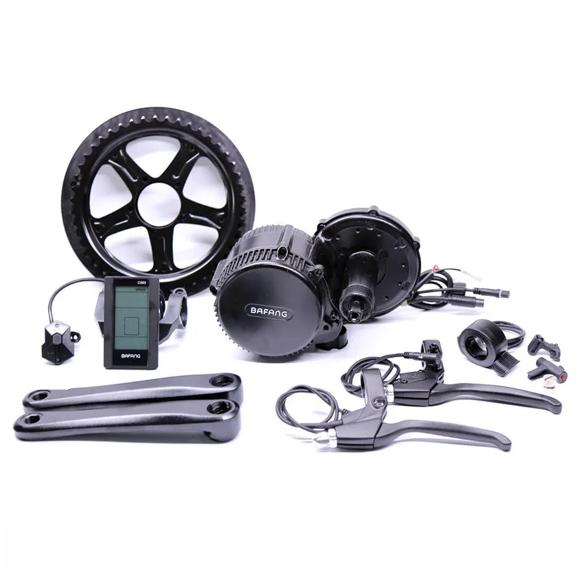 

bbs01 36v 250w mid drive motor kits bafang g310 electric bicycle central drive Motor kit with C965 LCD display