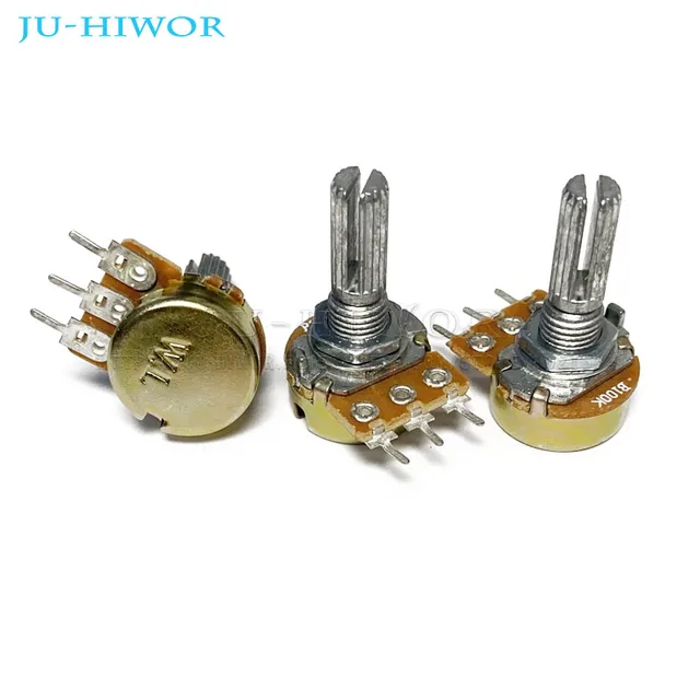 아두이노 애호가를 위한 다용도 및 내구성 있는 선형 테이퍼 회전 전위차계 저항기