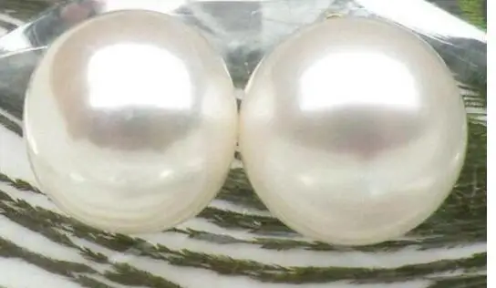925 Silver Natural Freshwater Tahiti Pearl Earrings Jewelry 2