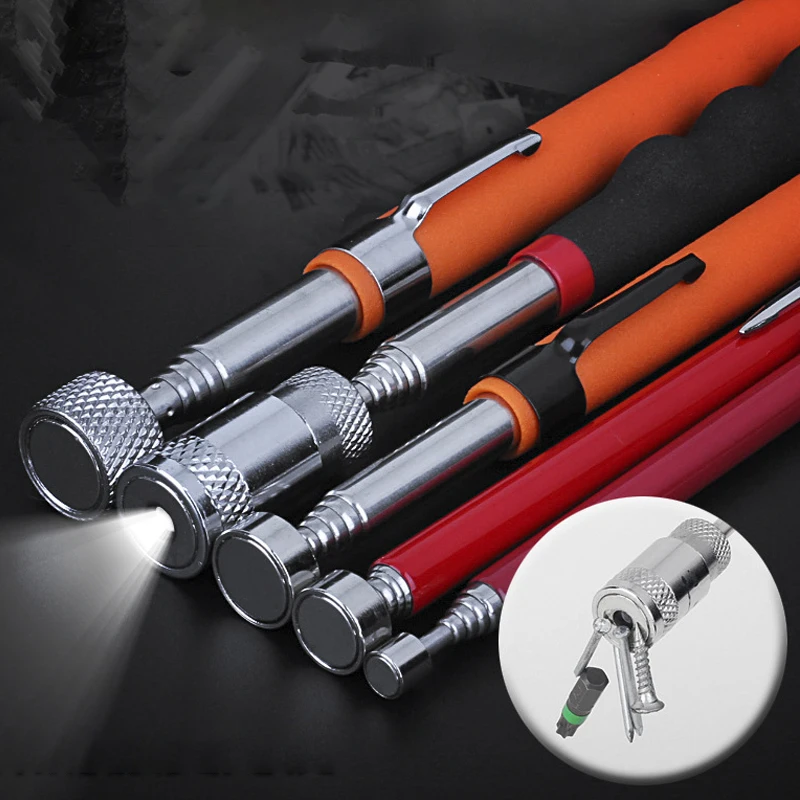 Magnetic Pickup Tool Mini Portable Telescopic Magnet Pen Picking Up Nut Bolt Extendable Rod Stick